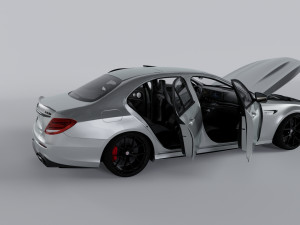 Mercedes-Benz E63 S AMG 2018 Tuned VERSION 3D MODEL 3Dモデル
