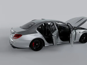Mercedes-Benz E63 S AMG 2018 Tuned VERSION 3D MODEL 3D Model