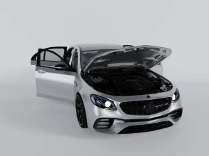 Mercedes-Benz E63 S AMG 2018 Tuned VERSION 3D MODEL 3D Model