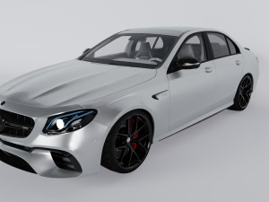 Mercedes-Benz E63 S AMG 2018 Tuned VERSION 3D MODEL 3Dモデル