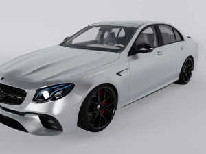 Mercedes-Benz E63 S AMG 2018 Tuned VERSION 3D MODEL 3D Model