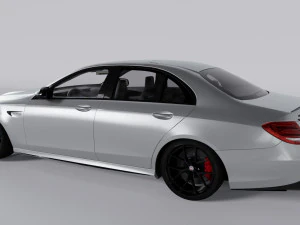 Mercedes-Benz E63 S AMG 2018 Tuned VERSION 3D MODEL 3D Model