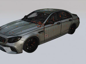 Mercedes-Benz E63 S AMG 2018 Tuned VERSION 3D MODEL 3D Model