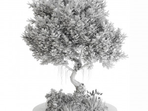 Outdoor Garden Set 01 3D Model