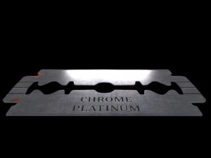 Old razor blade 3D Model
