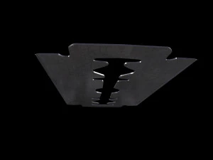 Old razor blade 3D Model