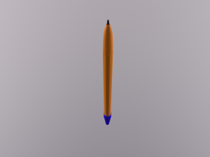 Orange pen 3D 模型