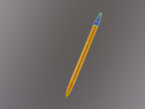 Orange pen 3D 模型