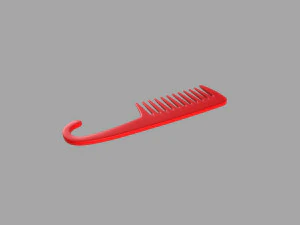 Red pocket comb 3D Model