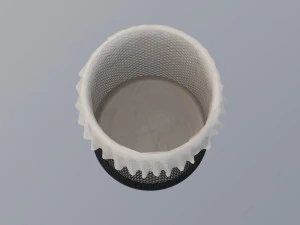 Office trashbin detailed highpoly model 3D Model