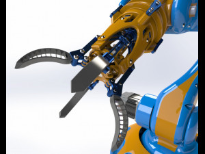 Robotic Arm Printable 3d 3D Print Model