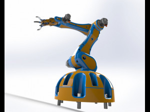 Robotic Arm Printable 3d 3D Принт Модель