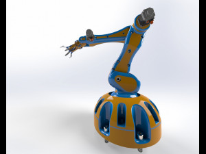 Robotic Arm Printable 3d 3D Принт Модель