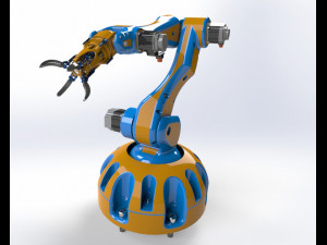 Robotic Arm Printable 3d 3D Принт Модель