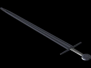 Templerschwert 3D Modell