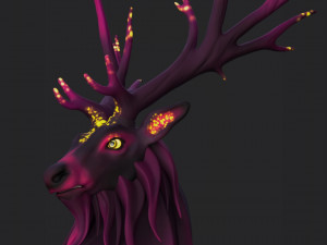 Deer Stardust 3D Model