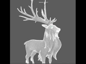 Deer Stardust 3D Model