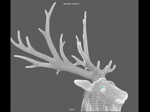 Deer Stardust 3D Model
