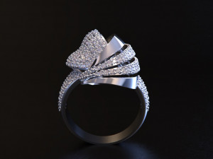 Luxury jewelry Ring 3dm 3D Print Model