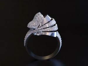 Luxury jewelry Ring 3dm 3D Print Model