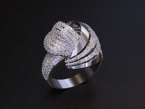 Luxury jewelry Ring 3dm 3D Print Model