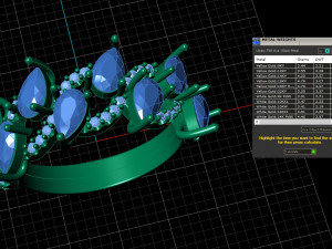 Women jewelry Ring 3dm 3D Print Model