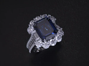 Women jewelry Ring 3D Print Model