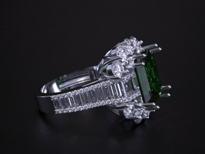 Women jewelry Ring 3Dプリントモデル