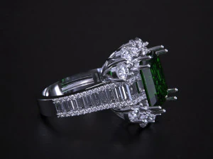 Women jewelry Ring 3D Print Model