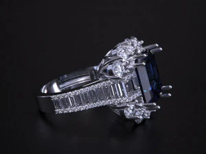 Women jewelry Ring 3D Print Model