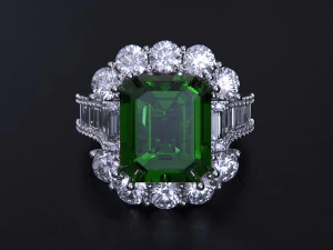 Women jewelry Ring 3D Print Model