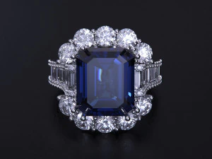 Women jewelry Ring 3D Print Model