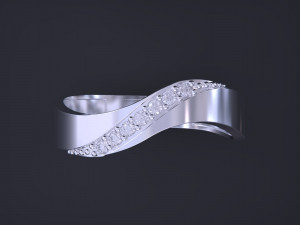 Couple Rings Set 3D Принт Модель