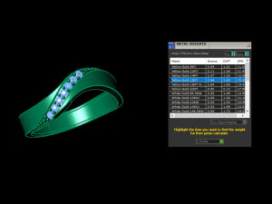 Couple Rings Set 3D Print Model