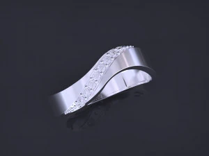 Couple Rings Set 3D Print Model