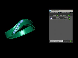 Couple Rings Set 3D Print Model