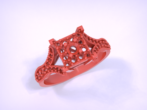 60 Women jewelry Rings Collection 3D 프린트 모델
