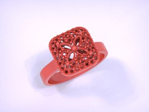 60 Women jewelry Rings Collection 3D 프린트 모델