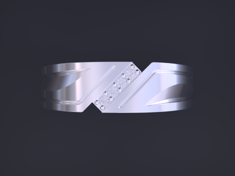 Couple Rings Jewelry Set Modelo de Impressão 3D