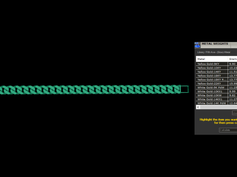 CUBAN LINK CHAIN 3D Print Model