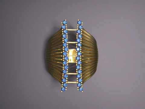 Women Jewelry Ring 3D Print Model