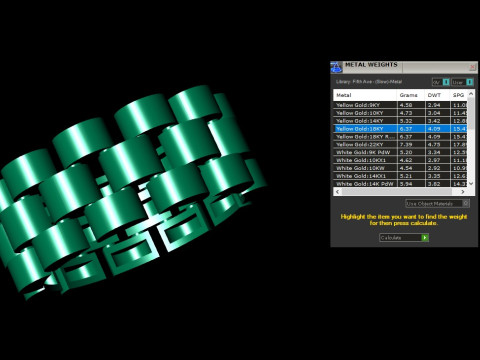 Watch link band width 8 mm 3D 프린트 모델