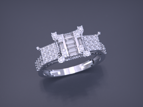 Jewelry ring 3D Print Model