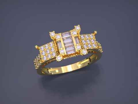 Jewelry ring 3D प्रिंट मॉडल