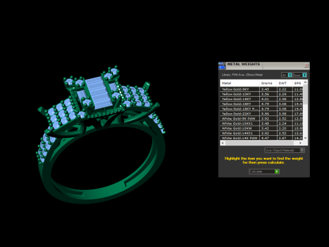 Jewelry ring 3D प्रिंट मॉडल