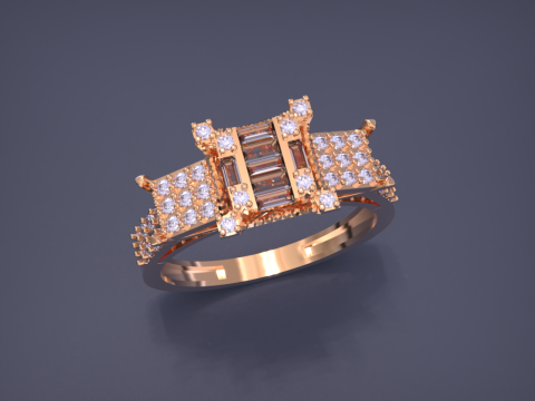 Jewelry ring 3D प्रिंट मॉडल