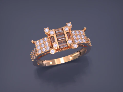 Jewelry ring 3D Print Model