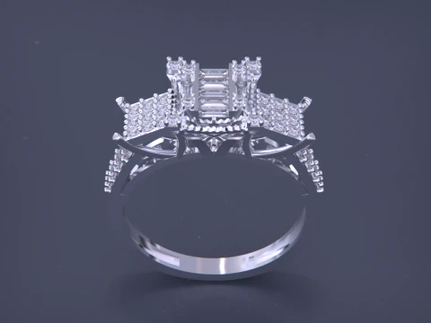 Jewelry ring 3D Print Model