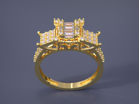 Jewelry ring 3D प्रिंट मॉडल