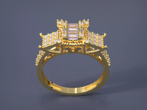 Jewelry ring 3D Print Model